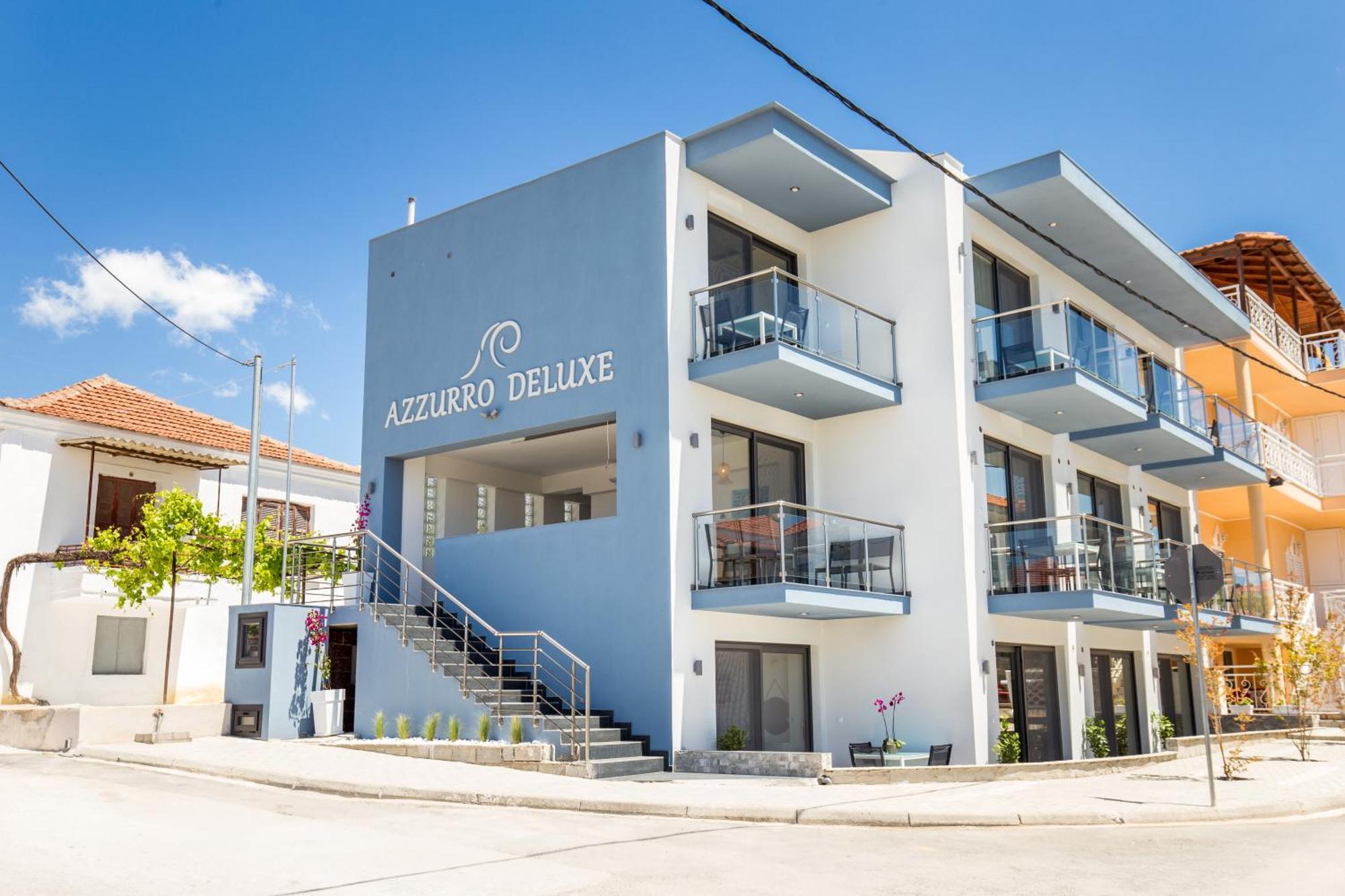 Azzurro Deluxe Apartment Limenaria  Luaran gambar