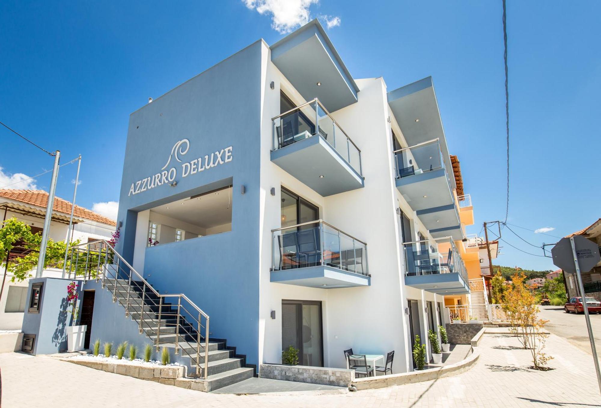 Azzurro Deluxe Apartment Limenaria  Luaran gambar