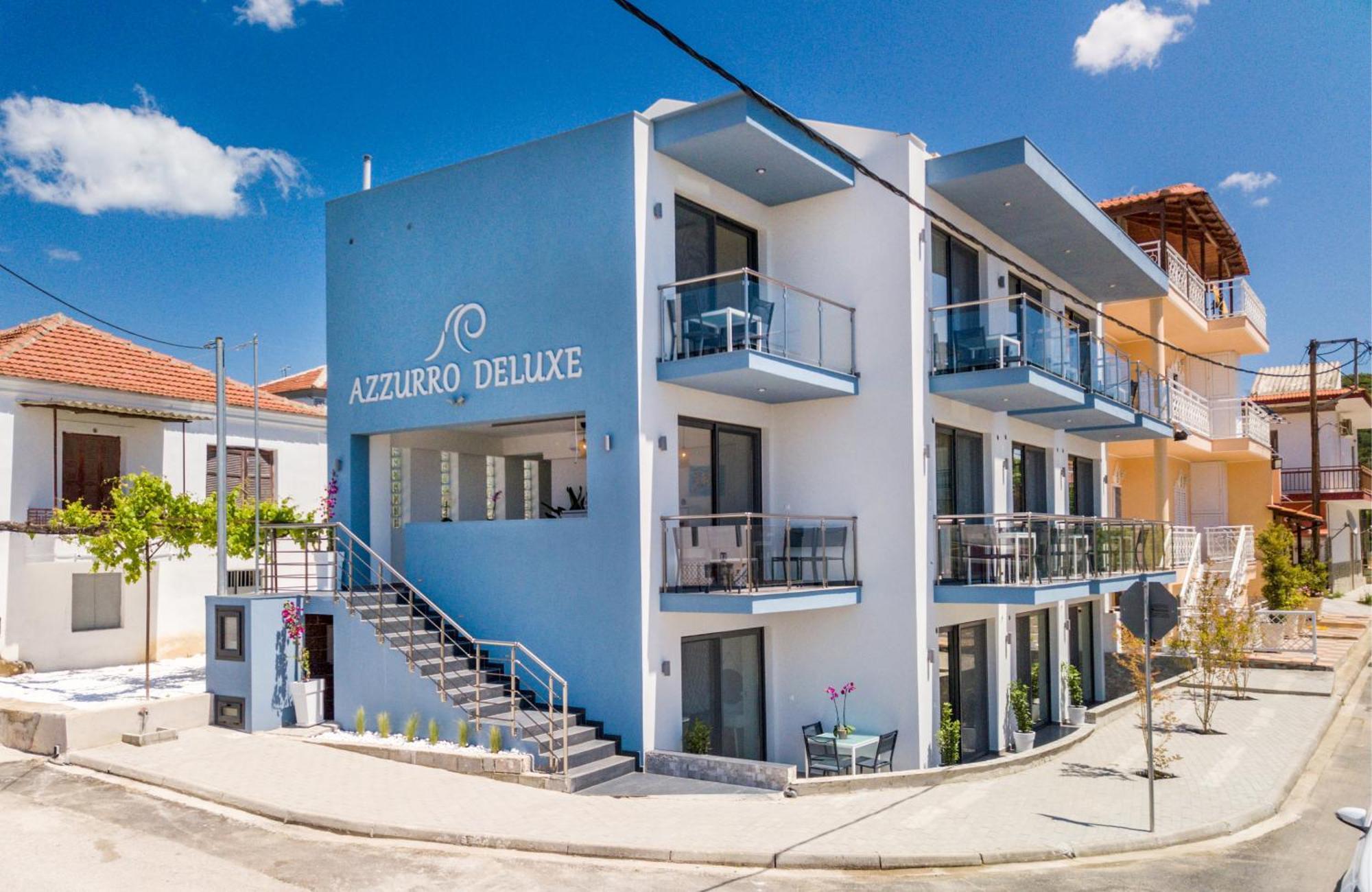 Azzurro Deluxe Apartment Limenaria  Luaran gambar